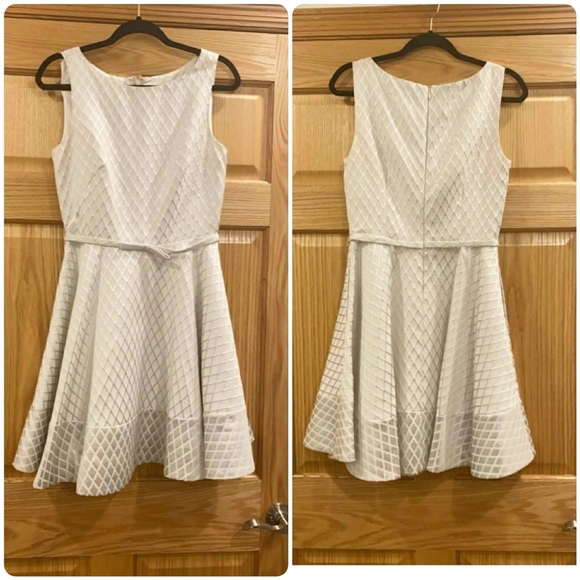 ERIN Erin Fetherston Geo Jacquard A-Line Dress - Picture 3 of 14